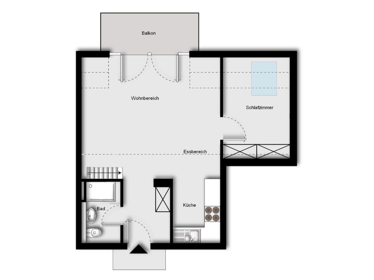 Residenz Am Strand Wohnung 1-17 Zingst Esterno foto